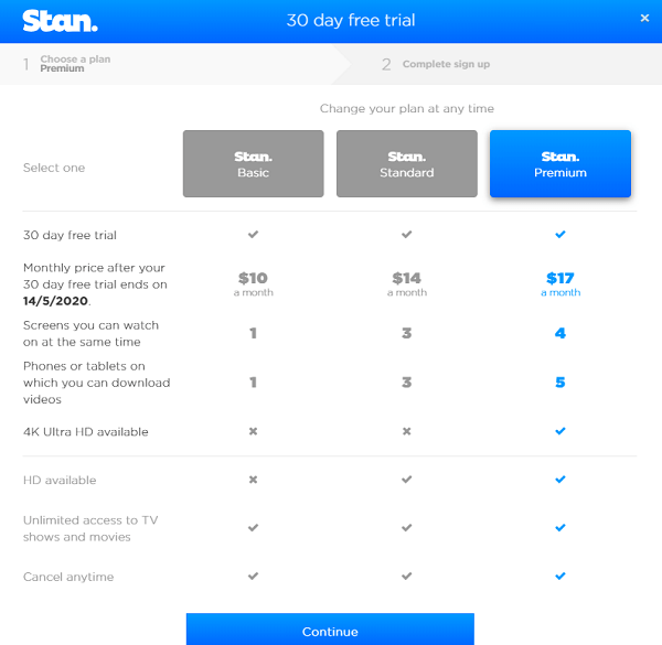 Stan-prices