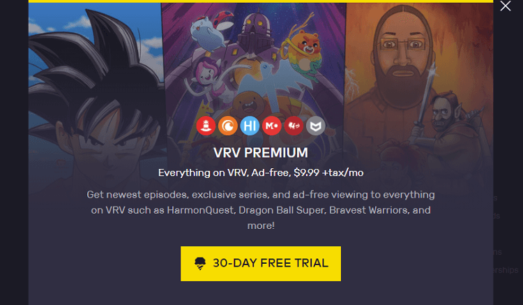 vrv-pricing