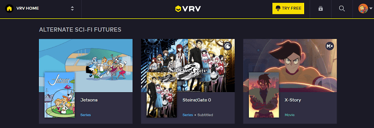 vrv-shows