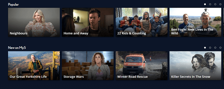 Channel5-homepage