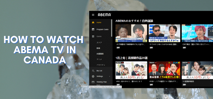 How to Watch AbemaTV in Canada [6 Easy Steps | June. 2023]