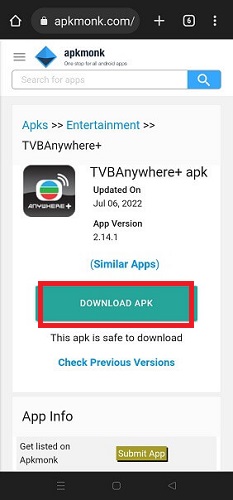 how-to-watch-tvb-on-mobile-in-canada-step-3