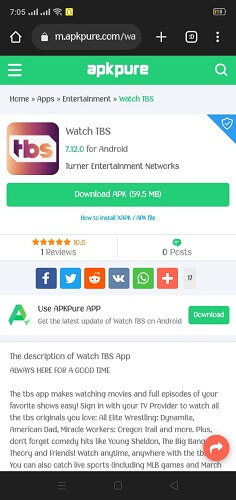 how-to-watch-TBS-in-Canada-on-mobile-step-3