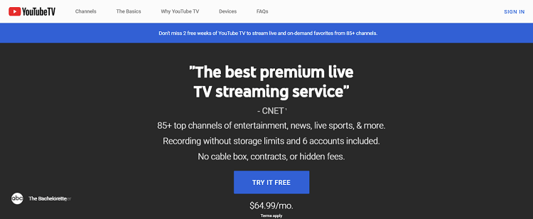 Watch bbc best sale america without cable