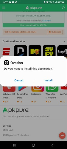 watch-ovation-tv-in-canada-on-phone-3