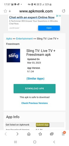 watch-sling-tv-in-canada-on-phone-2