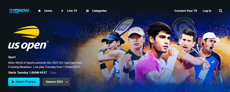 Canadian open tennis on sale live stream free