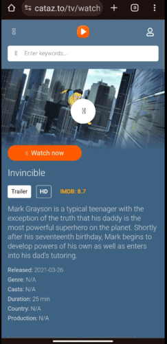 How-to-Watch-Invincible-in-Canada-on-mobile-5