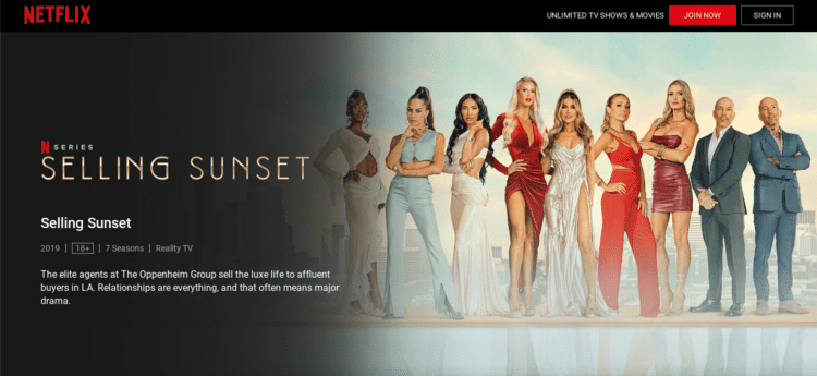Watch-Selling-Sunset-in-Canada-Netflix