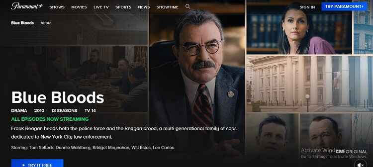 How to Watch Blue Bloods in Canada [All Seasons | 2024]