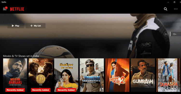 Indian Netflix Shows/Movies