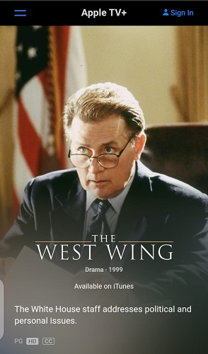 Watch-The-West-Wing-in-Canada-on-Mobile-7