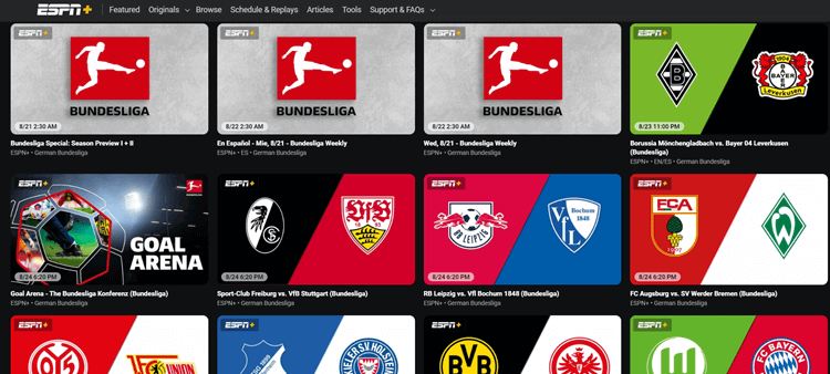 Watch-Bundesliga-in-Canada-ESPN+