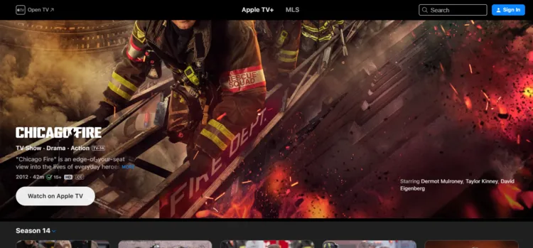 watch-chicago-fire-in-canada-apple-tv+