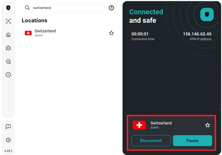 Surfshark-VPN-Switzerland-Server