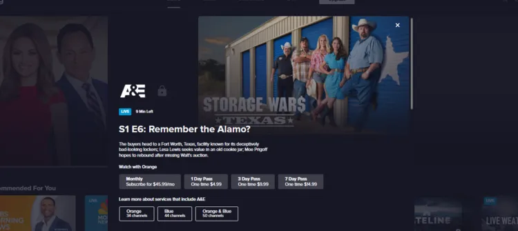 watch-a&e-in-canada-SLING