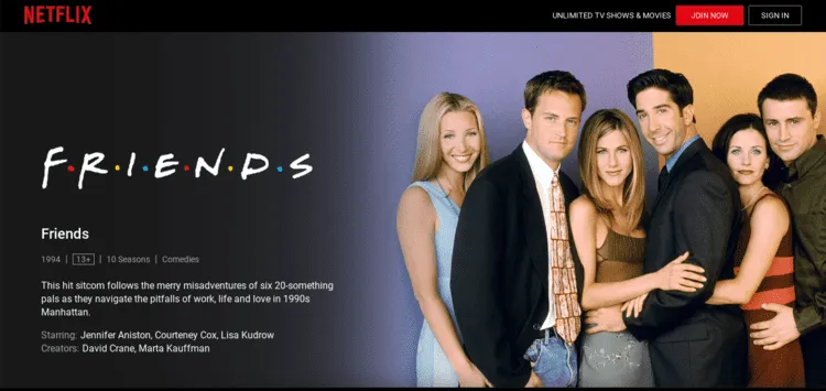 watch-friends-in-canada-netflix