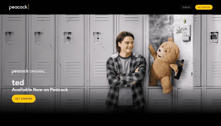 watch-ted-in-canada-peacockTV